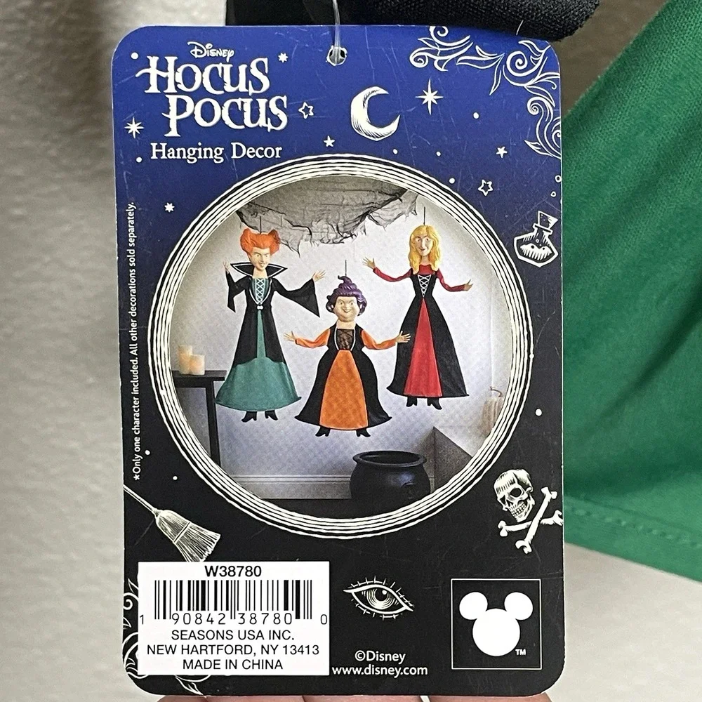 Halloween Disney Hocus Pocus Winifred Hanging Figure Decoration 36